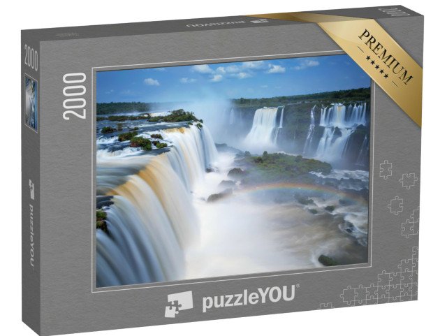 puzzle 2000 dílků „Vodopády Iguazu v Brazílii a Argentině“