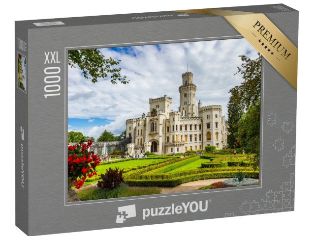 puzzle 1000 dílků XXL „Zámek Hluboká nad Vltavou, Česká republika“