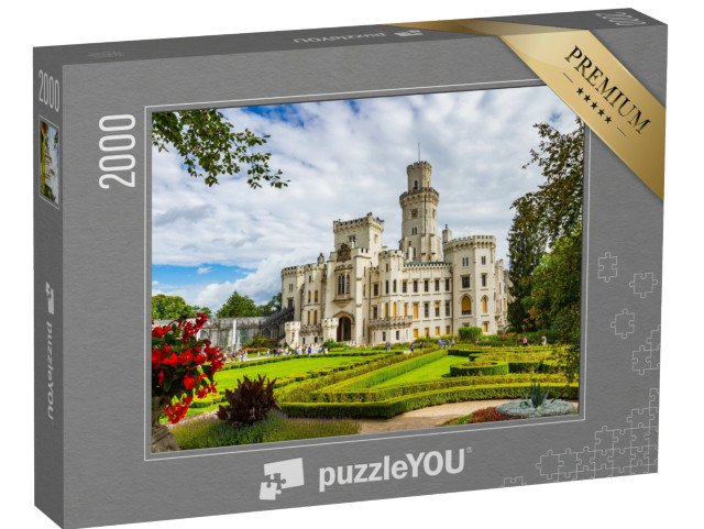 puzzle 2000 dílků „Zámek Hluboká nad Vltavou, Česká republika“