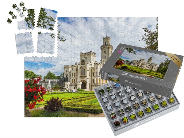 SMART SORTED® | Puzzle 1000 dílků „Zámek Hluboká nad Vltavou, Česká republika“