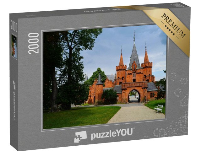 puzzle 2000 dílků „Zámek Hradec nad Moravicí, Česká republika“