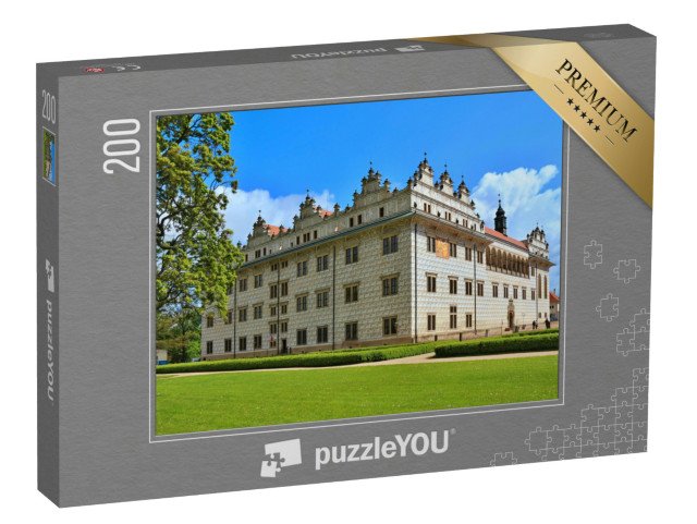 puzzle 200 dílků „Zámek Litomyšl, Česká republika“