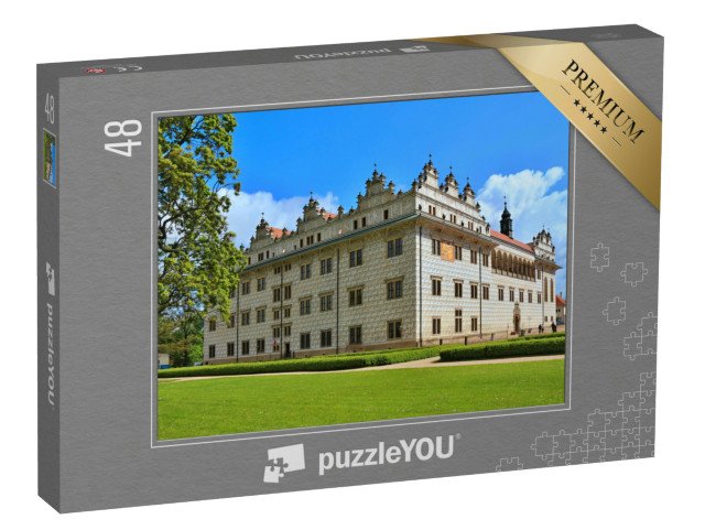 puzzle 48 dílků „Zámek Litomyšl, Česká republika“