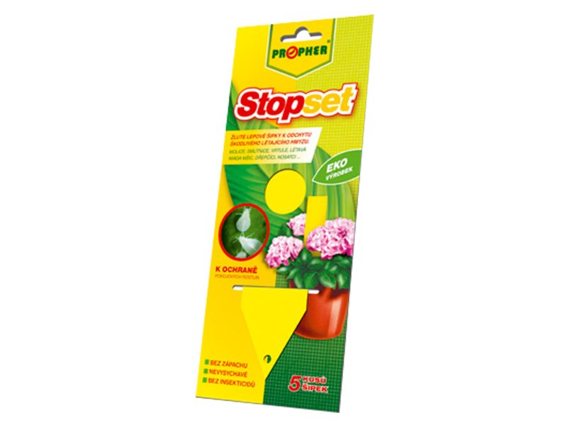 AgroBio STOPSET šipky žluté 14x5 cm