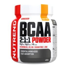Nutrend BCAA 2:1:1 Powder, 400 g Příchuť: Modrá malina