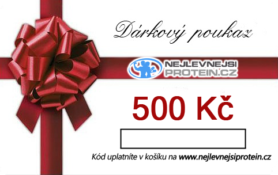 Elektronický dárkový poukaz na 500 Kč