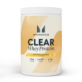 MyProtein Clear Whey Isolate 500 g Příchuť: Hořký citrón