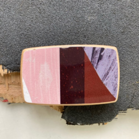 Wood Style Opasek Skejt Kulatý spona 2 Obvod pasu: 75, Barva kůže: Caramel