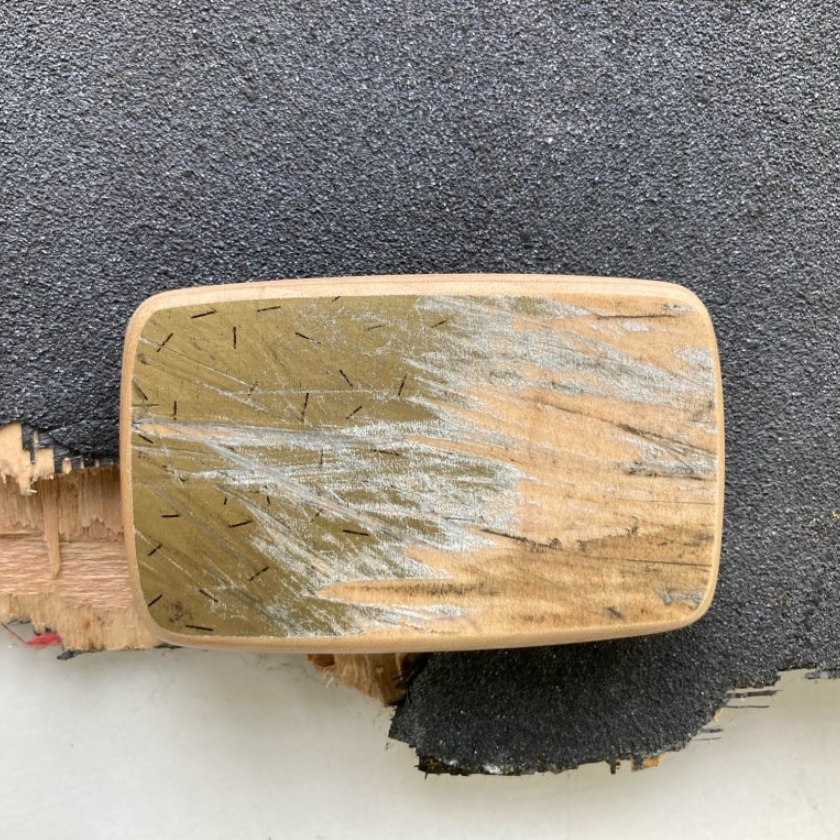 Wood Style Opasek Skejt Kulatý spona 4 Obvod pasu: 115, Barva kůže: Černá