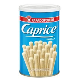 Papadopoulou Caprice plněné trubičky Vanilla 250g