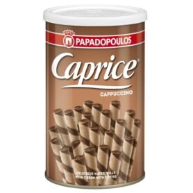 Papadopoulou Caprice plněné trubičky Cappuccino 250g