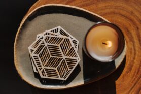 Wood Style Podtácek - Motiv 11 Počet: Zvýhodněných 6 kusů