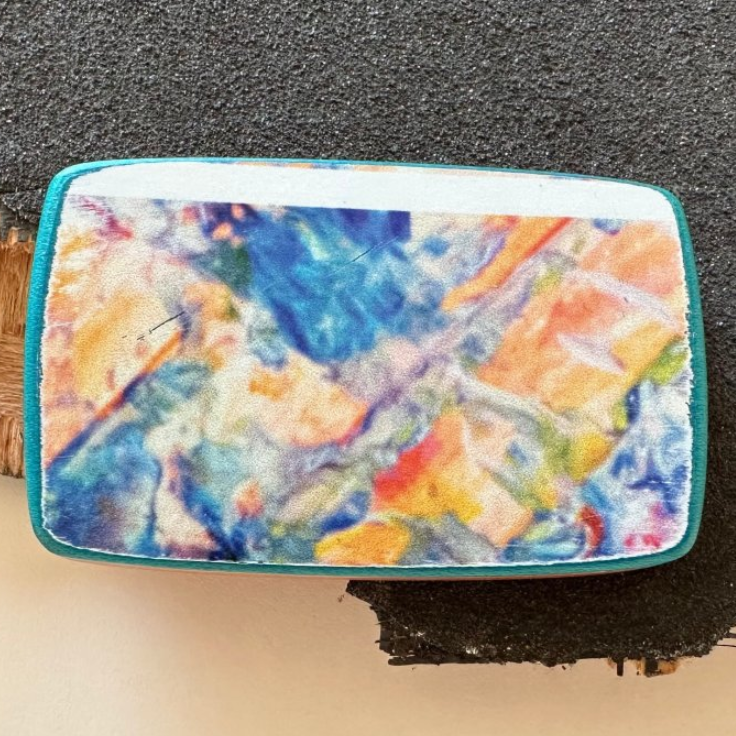 Wood Style Opasek Skejt Kulatý spona 16 Obvod pasu: 115, Barva kůže: Caramel