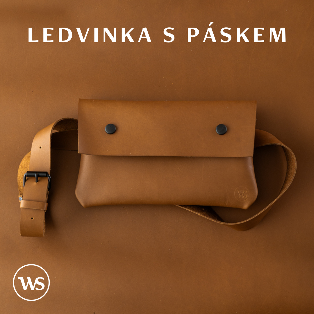 Wood Style Ledvinka Hnědá Varianta: Ledvinka s páskem