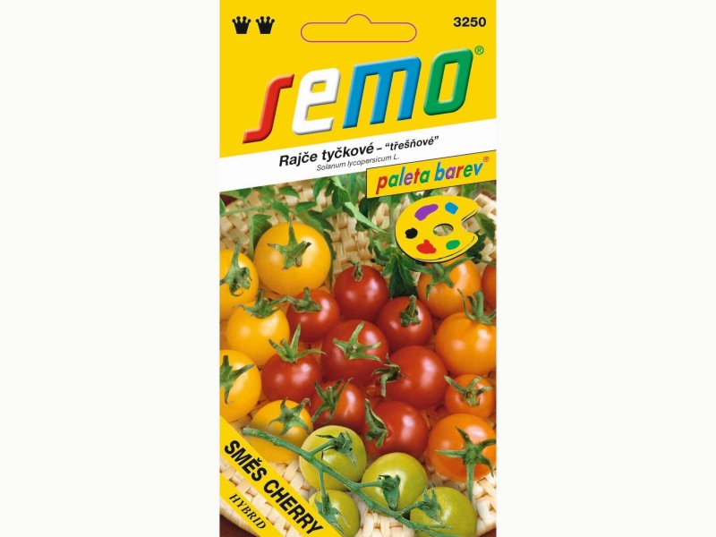 AgroBio Rajče tyčkové SMĚS BAREV CHERRY 10 semen