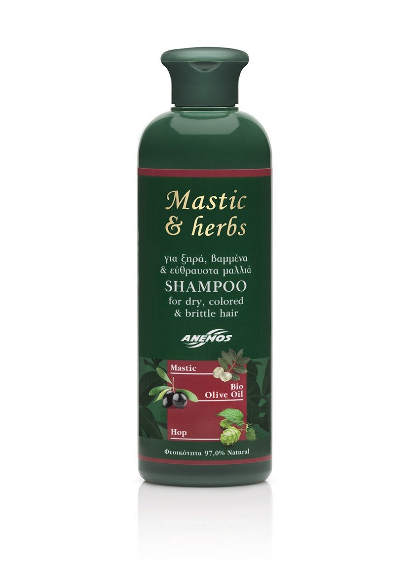 Anemos Chios šampón pro suché – barvené nebo lámavé vlasy s mastichou 300ml