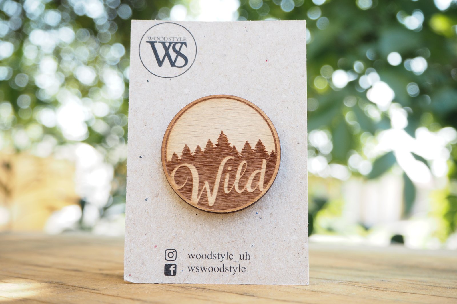 Wood Style Brož Wild