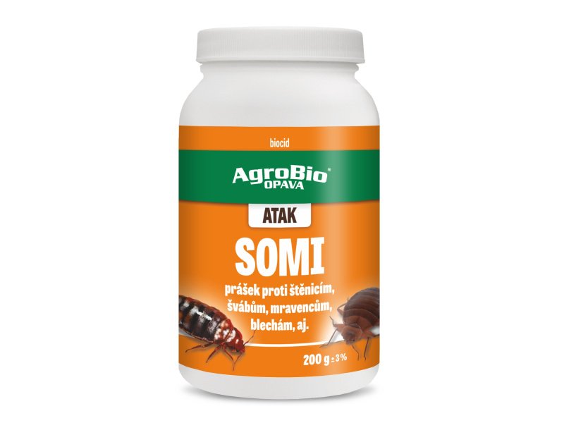 AgroBio ATAK Somi proti štěnicím a švábům 200 g