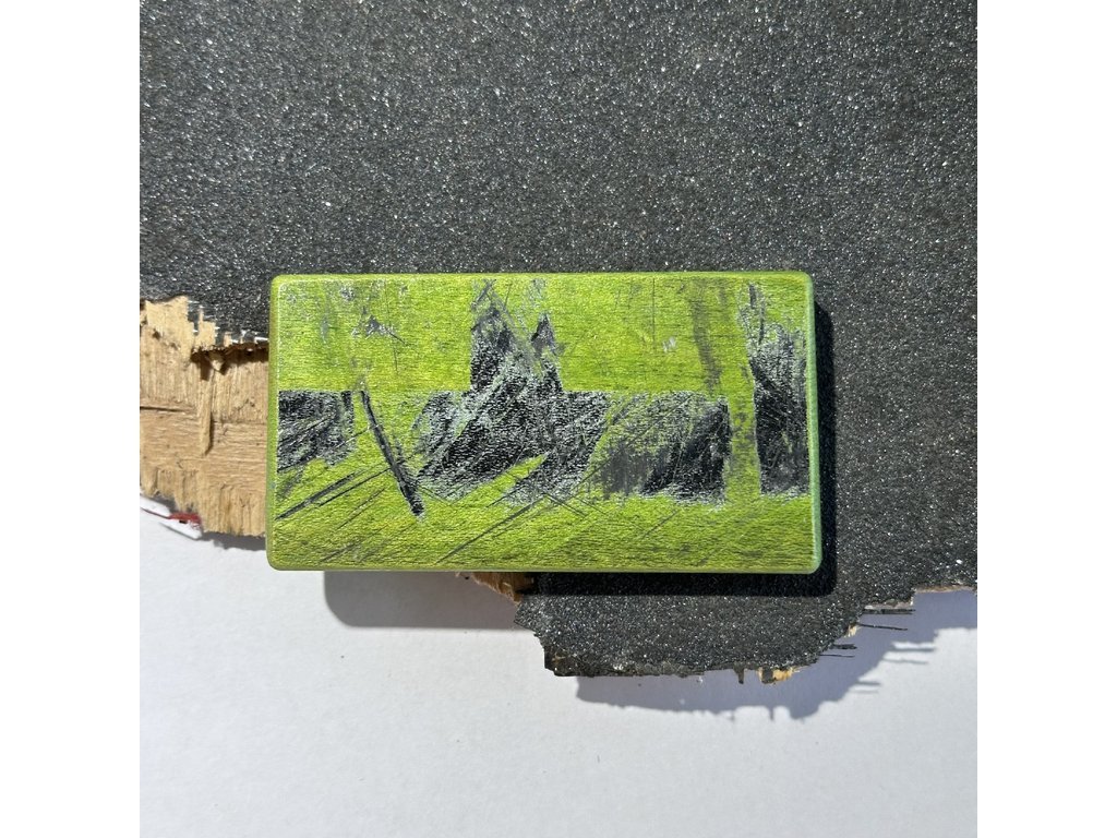Wood Style Opasek Skejt Hranatý spona 8 Obvod pasu: 80, Barva kůže: Černá