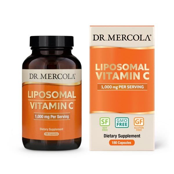 DR. MERCOLA Liposomální Vitamín C -180 kapslí (DR. MERCOLA)