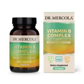 DR. MERCOLA B-komplex s Benfotiaminem (DR. MERCOLA) B-Komplex (DR.MERCOLA): 60 kapslí