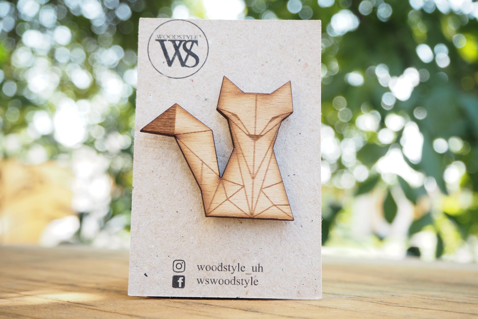 Wood Style Brož Fox