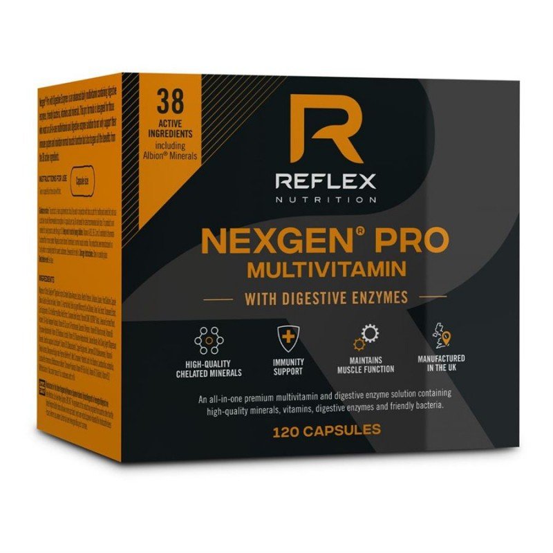 Reflex Nutrition Nexgen® PRO (s Enzymy) -120kapslí (REFLEX NUTRITION)