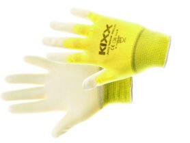 AgroBio Rukavice JUICY YELLOW 1 pár velikost 8