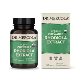 DR. MERCOLA Organic Rhodiola extrakt -30 kapslí (DR.MERCOLA) (POZOR DMT- 06/2026)