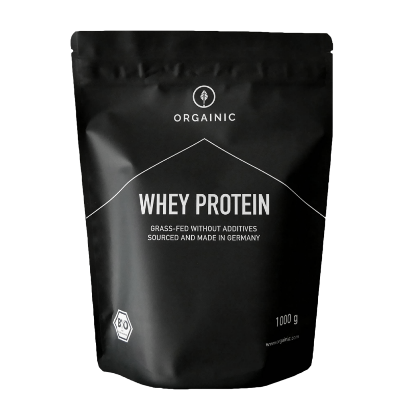 ORGAINIC BIO WHEY PROTEIN (Grass-fed) -1kg (ORGAINIC) Vybrat příchuť: Vanilková příchuť - 1kg