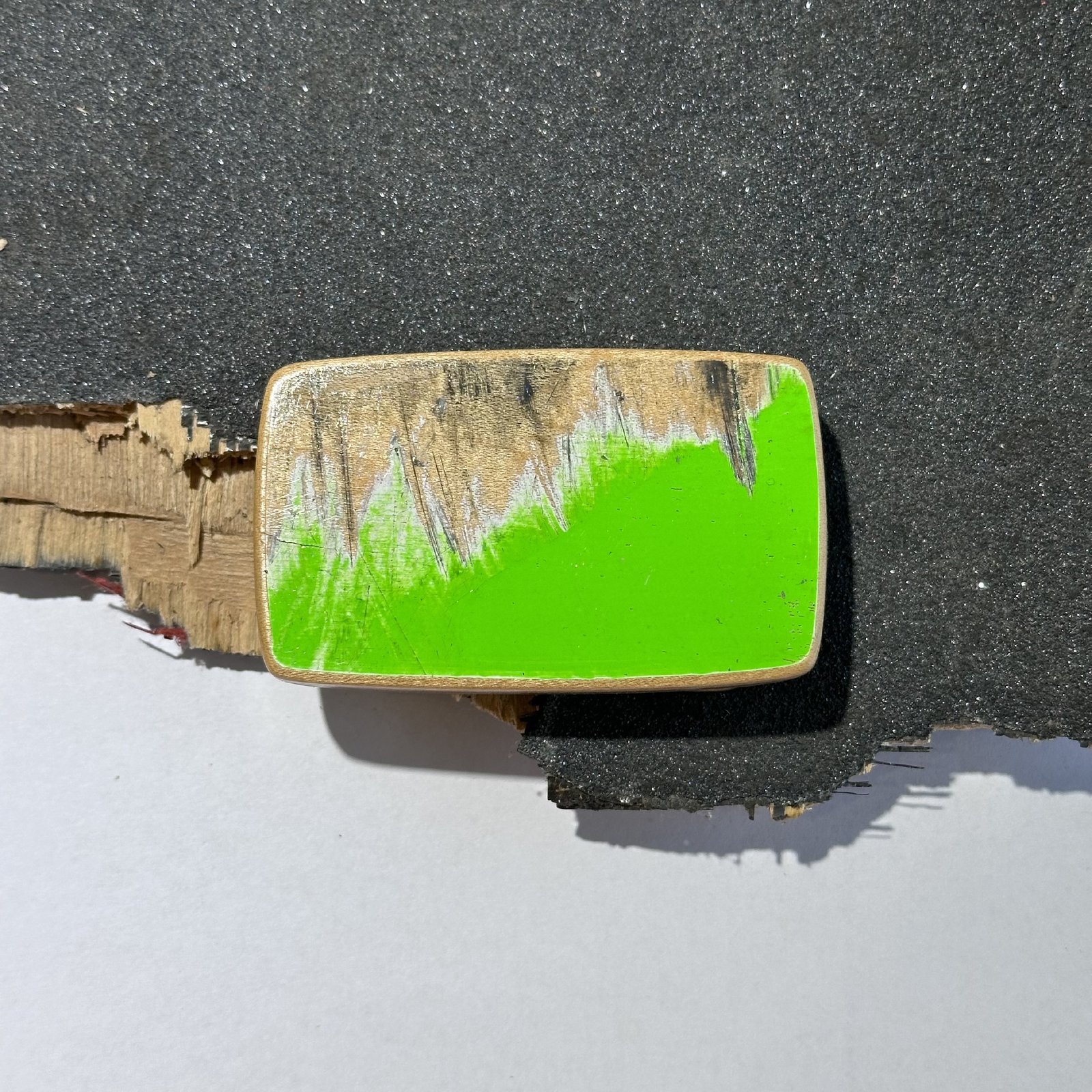 Wood Style Opasek Skejt Kulatý spona 19 Obvod pasu: 95, Barva kůže: Hnědá