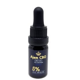 AjemFIT-CBG AjemFIT Fullspectrum CBG 5% (MCT olej) - 10ml