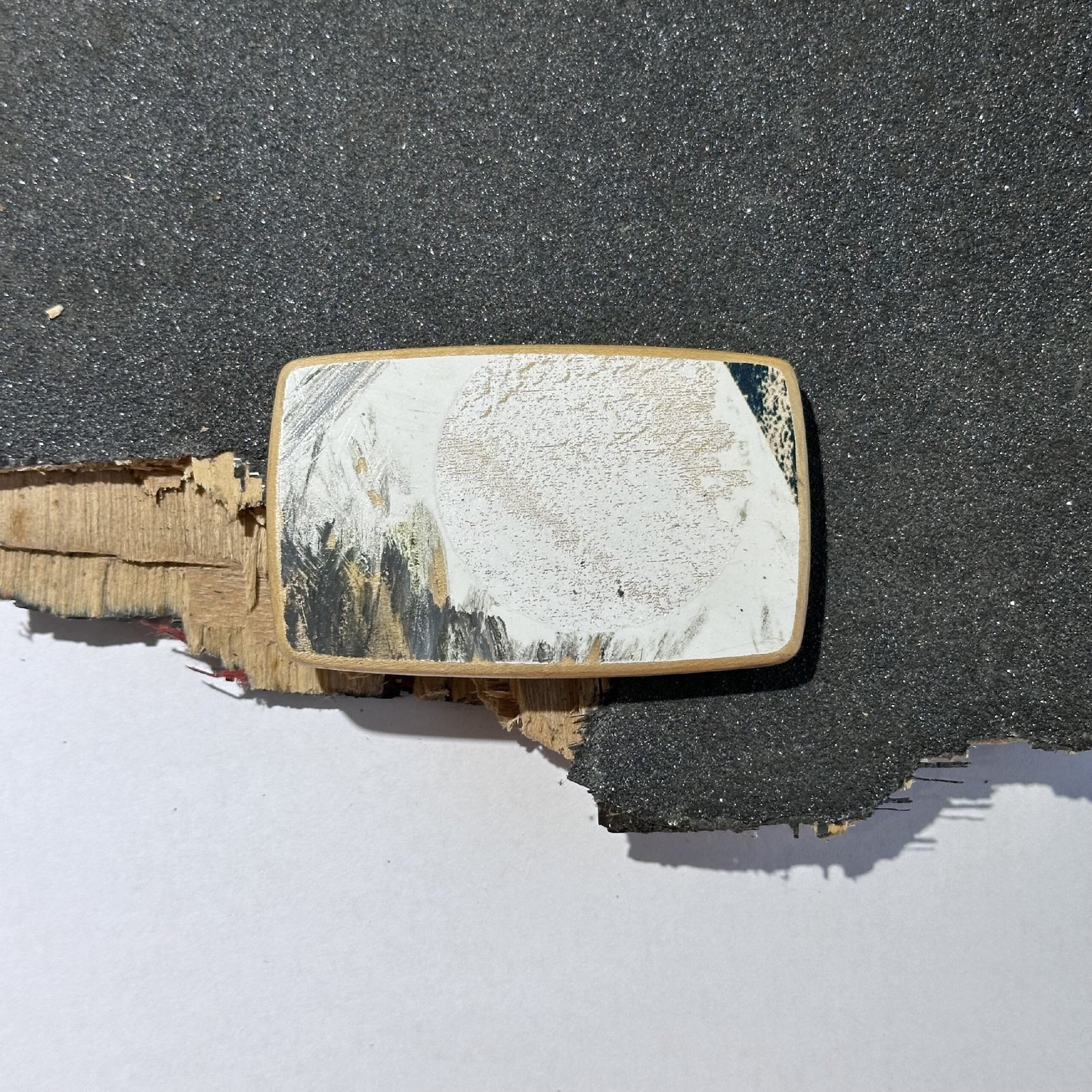 Wood Style Opasek Skejt Kulatý spona 30 Obvod pasu: 105, Barva kůže: Hnědá