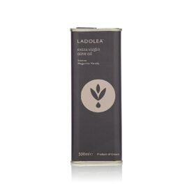 LADOLEA Vysokopolyfenolický olivový olej (extra panenský nefiltrovaný) - Megaritiki Hmotnost: 500ml