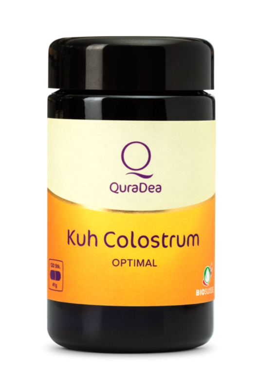 QuraDea RAW BIO Kolostrum (30g) -120kapslí (QuraDea-Švýcarsko)