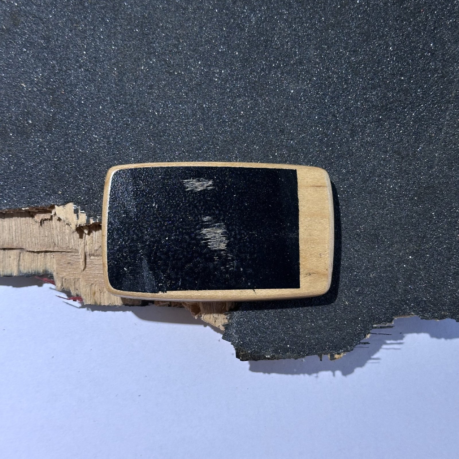 Wood Style Opasek Skejt Kulatý spona 35 Obvod pasu: 70, Barva kůže: Černá