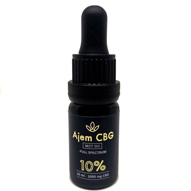 AjemFIT-CBG AjemFIT Fullspectrum CBG 10% (MCT olej) - 10ml