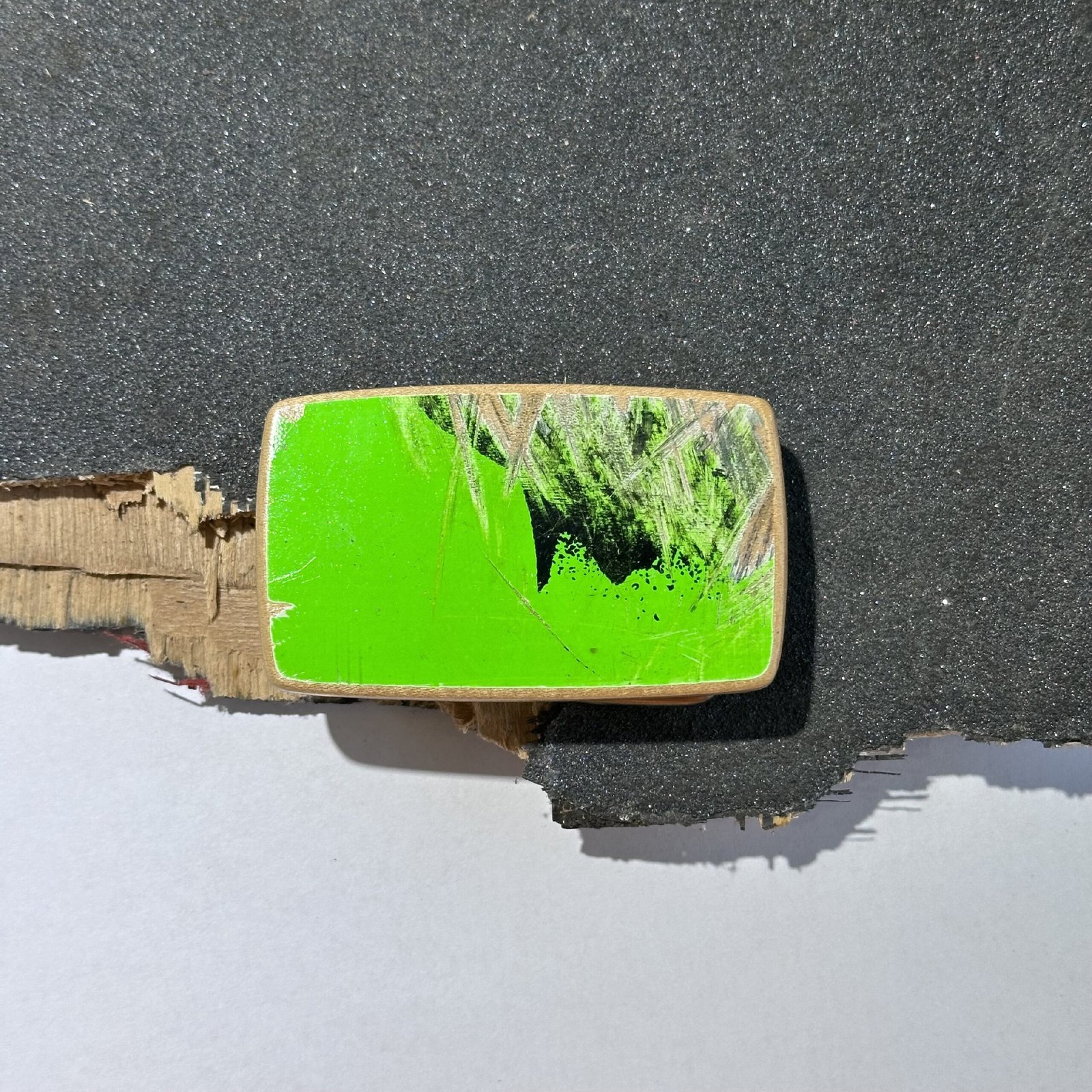 Wood Style Opasek Skejt Kulatý spona 36 Obvod pasu: 70, Barva kůže: Hnědá