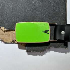 Wood Style Opasek Skejt Kulatý spona 40 Obvod pasu: 120, Barva kůže: Caramel