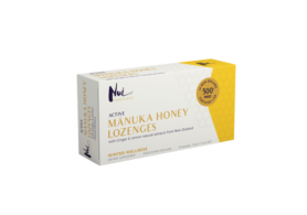 NUI PURE & WILD NUI Manuka Med Pastilky (Příchutě) -45g (16ks) Vybrat příchuť: Citrón a Zázvor