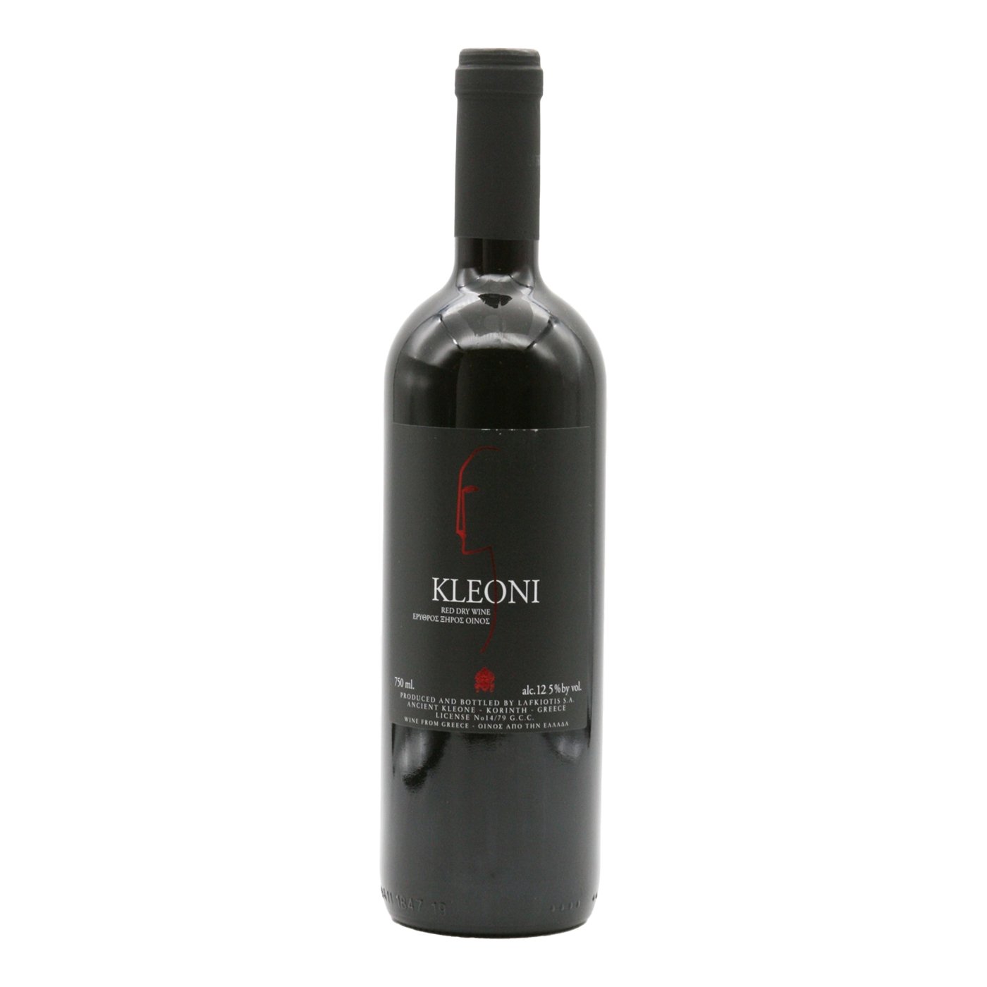 Lafkioti Nemea červené suché víno KLEONI 12,5% 750ml