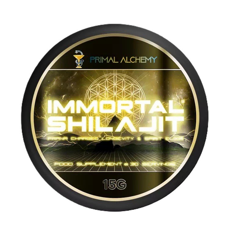 Primal Alchemy - AjemFIT IMMORTAL SHILAJIT (Zlatá třída) - pryskyřice 15g/30g/100g/333g Balení: 15g
