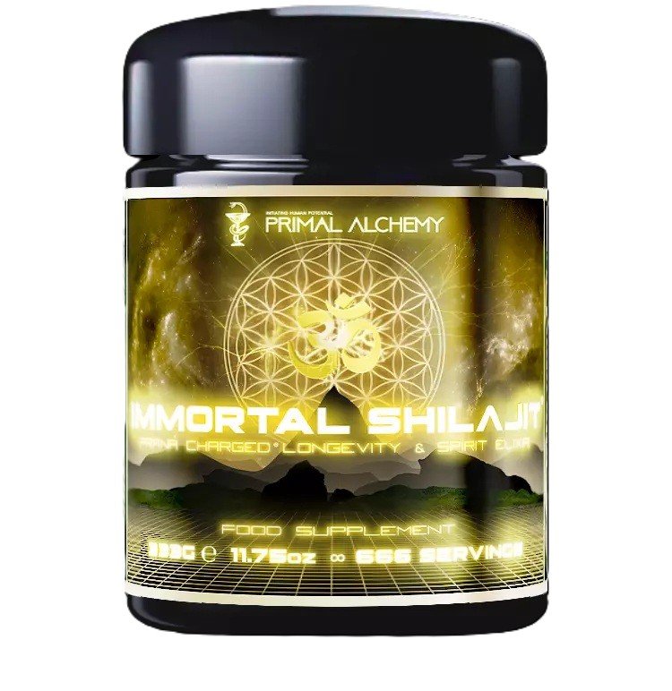 Primal Alchemy - AjemFIT IMMORTAL SHILAJIT (Zlatá třída) - pryskyřice 15g/30g/100g/333g Balení: 333g