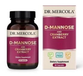 DR. MERCOLA D-manóza a extrakt z brusinek -60 kapslí (DR. MERCOLA)