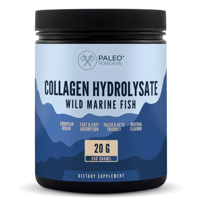 Paleo Powders Kolagen z divokých tresek -500g (Paleo Powders)