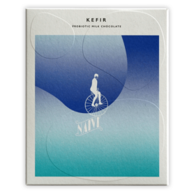 CHOCOLATE NAIVE 57% KEFÍR DARK MILK -57g (NAIVE)