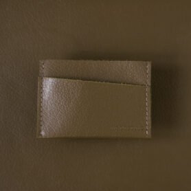 Wood Style Pouzdro na karty NAŽKA - Khaki