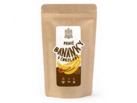AJALA Pravé banánky ve 100% čokoládě -150g/1500g (Ekvádor)