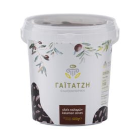 Gaitatzi černé olivy Kalamata s peckou 600g