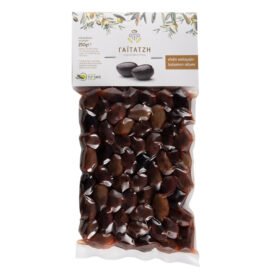 Gaitatzi černé olivy Kalamata s peckou vakuum 250g